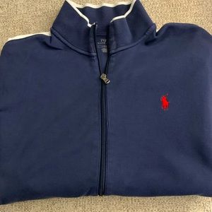 Mens navy blue polo Ralph Lauren track suit